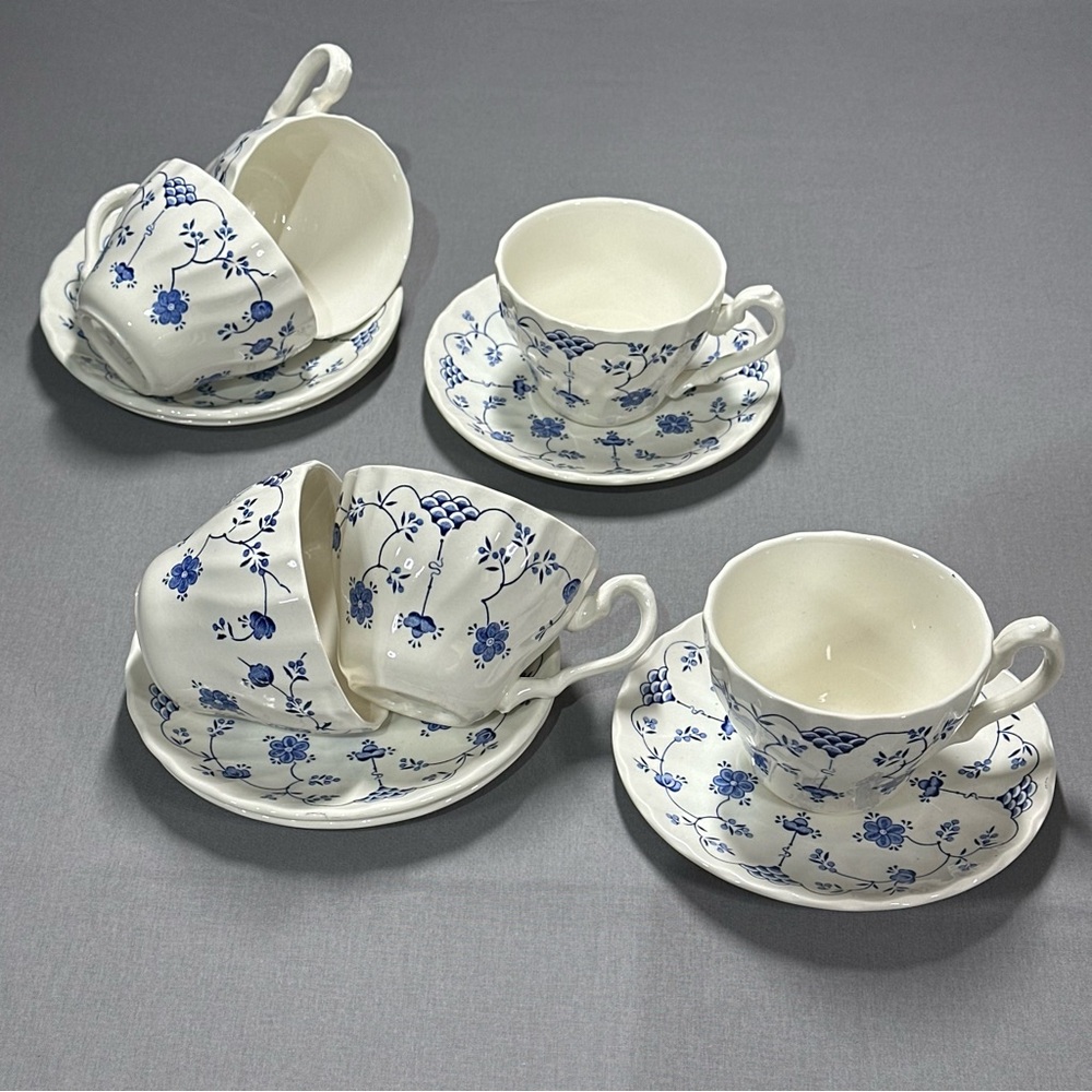 Myott Finlandia Fine Staffordshire Ware (SET OF 6) VINTAGE